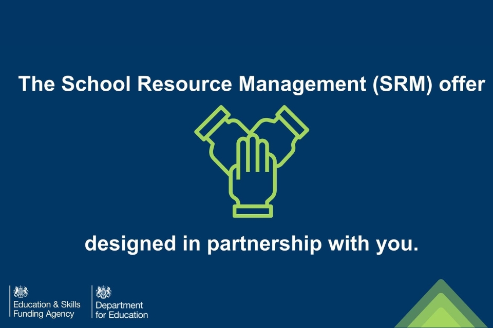 school resource management title showing 2 hands overlapping to suggest partnership 