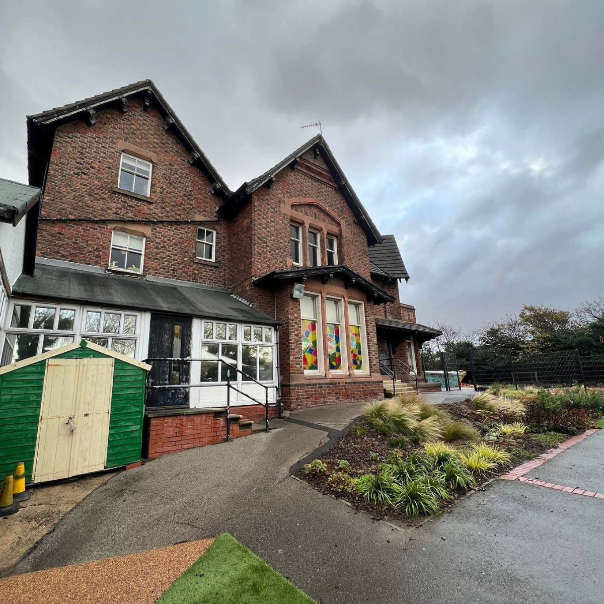 Photo of a school building